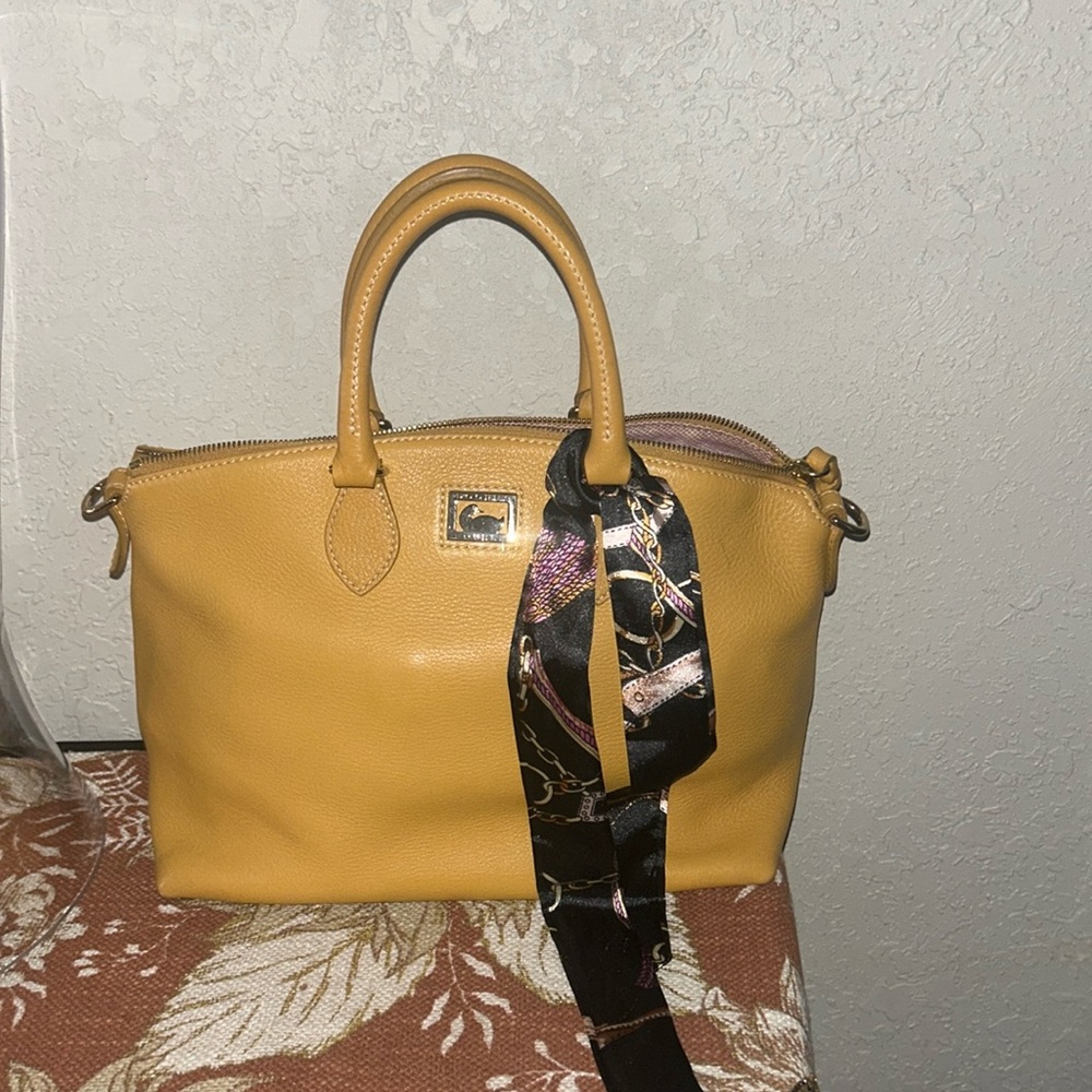 Dooney & Bourke Tan Leather Handbag
